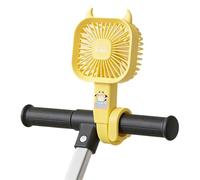 Strollers Fan | Flexible Silicone 3 Speeds Portable Cooling Device,Kids Car Seat Fans - for Car Seats Cribs Bicycles Motorcycles Childrens Scooters Backseat Camping Travel Golf Cart Bed