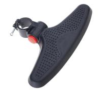 Strollers Footrest with High Strength, Black for Round Tube