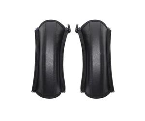 Strollers Handle Guard Set Nonslip Grip Case Easy Cleaning PU Leather Handlebar Sleeve 22x12cm/20x12cm Baby Strollers Accessories