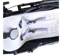 Strollers Insert Pad 31x77.5cm Cooling Mat Sweat Proof Feature Lovely Pattern for Newborn Comfortable Double Sided Strollers Seat Cover