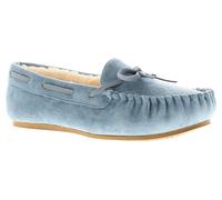 Strollers Matilda Womens Moccasin & Ballerina Slippers Blue, 7