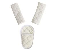 Strollers Shoulder Strap Harness Covers with Protective Crotch Pad Sleeve for Baby Carriage Accessories Comfort Soft Strollers Harness Covers for Infants