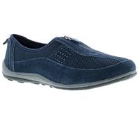 Strollers Zippy Womens Flat Shoes Navy 6 UK
