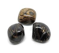 Stromatolite Small Crystal Tumbled Stones - 3 Pc