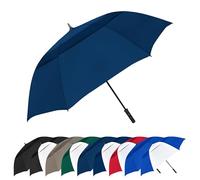 Stromberg Brand The Vented Tornado Golf Umbrella, Navy Blue, One Size