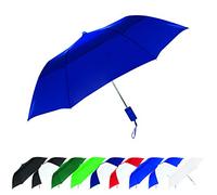 Stromberg Brand The Vented Windproof Umbrella, Navy Blue, One Size