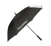 Stromberg Golf Umbrella, Double Canopy, Windproof, Wind Resistant, UV Protection, Large Coverage, Lightweight Fibreglass, Golf Trolley Umbrella, Non Slip Grip Handle, Rain Cover (62 Inch)