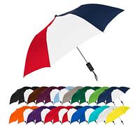 STROMBERGBRAND Umbrellas The Spectrum Popular Style 42" Automatic Open Compact Travel Umbrella for Rain, Wind & Sun, Sturdy Lightweight Small Portable Folding Stick Umbrella for Men and Women,
