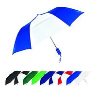 STROMBERGBRAND Umbrellas The Vented Windproof 42" Compact Small Automatic Open Folding Travel Umbrella for Rain, Wind & Sun, Strong Durable Lightweight Stick Umbrella for Men and Women, Royal