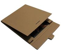 STRONG 12" LP SINGLE RECORD VINYL MAILERS SHIPPING POSTAL CARDBOARD PACKAGING BOXES (5, BROWN)