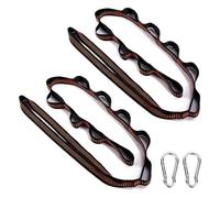 Strong 300kg Hammock Suspension Strap Strong Hammock Backpacking with Adjustable Tree Aluminum Buckle with Carabiner for Outdoor Camping