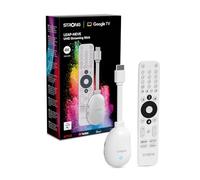Strong - 4K UHD Android TV Streaming Box - Leap-Neve - Google TV HDMI-Stick - Wi-Fi 6 - Chromecast Built-In - Compatible with Google Voice Control - Dolby Vision-Atmos - White
