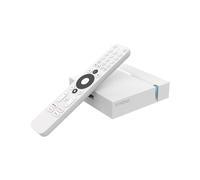 STRONG - 4K UHD Android TV Streaming Box - Leap-S3+ - Chromecast Built-in - Google Voice Assistant Compatible - Dolby Atmos & Dolby Vision - Easy to Install - White