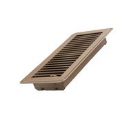 Strong 4X12 Inches Floor Covers Vent with Smooth Powder Coated Event & Quiet Operate Easy to Use for HVAC Systems Curvilinear Border Outlet