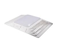 Strong ABS Bathroom Ventilation Cover Grille S97013662 Simple Installation for Enhances Air Circulation & Easy Cleaning Not Toxic Bathroom Fan Grille