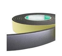 Strong Adhesion EVA Black Sponge Foam Rubber Tape Anti-Collision Seal Strip, for Air Conditioner Low Density Door Insulation Strip (Color : Thickness 1mm -10m, Size 30mm)