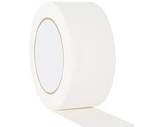 Strong Adhesive White Duct Tape, 48mm x 50m, 2” Waterproof Gaffer Tape for Patching, Sealing, Securing Cables and Labelling, Heavy Duty Tape - Two Rolls