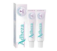 Strong Adheza Dental Adhesive Original, Adheza Thermoplastic Dental Adhesive, AdhezaDenture Fixative, Strong Hold Denture AdhesiveCream for Teeth Repair (2pcs)