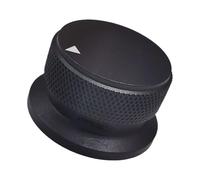 Strong All Metal Amplifiers Control Face Aluminum Stereo Knob for Studio Equipment & Home Theaters Systems Accuracy Sound Potentiometer Knob