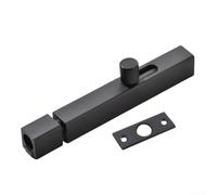 Strong Aluminum Alloy Padlock Design for Doors and Gates Ensures Reliable Security at All Times (Black)