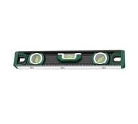 Strong Aluminum Levels with Protective Rubber End Caps Accurate Measuring Levels with Three Bubble for Enhances Durability Long