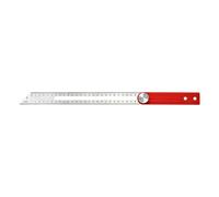 Strong Aluminum Multiple Angles Combination Square Ruler Corner Measuring Rule for Accuracy Woodworking & Construction Use Adjustable Locking Nut Corner Observer