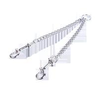 Strong and Adjustable Double Hook Dog Leash - Ideal for Safe Walks and Effective Training