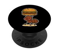 Strong Ant Burger Cartoon PopSockets Adhesive PopGrip