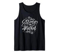Strong As A Mother Mother's Day Empower Feminism Quote Tank Top