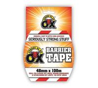 Strong As An Ox Barrier (Red & White) 48mm x 100m Non - Adhesive Tape
