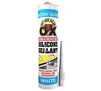 Strong as an Ox Mould Resistant Silicone Sealant White 300ml