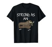 Strong As An Ox - Strongman Bodybuilder T-Shirt