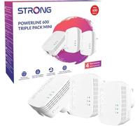 Strong POWERL600TRIMINIUK AV600 Mini Powerline Kit Triple Pack (3 Pack)