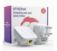 Strong POWERL600DUOMINIUK AV600 Mini Powerline Kit (2 Pack)