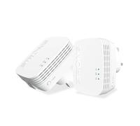 STRONG AV600 Powerline Adapter Kit, HomePlug AV2 Powerline Ethernet Extender, Plug & Play, One-Button Security, Power Saving Mode, 300 Meters Range, 100Mbps LAN Ports, Ideal for TV, PC, Gaming Console