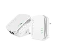 STRONG AV600 Powerline Kit, HomePlug AV2 Ethernet Powerline Repeater, Plug & Play, One-Touch Security, Energy Saving Mode, Range up to 300 Meters, LAN Ports 100Mbps (PL600M)