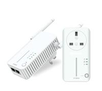 Strong POWERLWF600DUOUK AV600 WI-FI Passthrough Powerline Kit (2 Pack)
