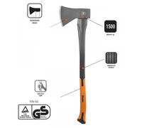 Strong Axe Chop Cut Wood Timber Tree Felling Branches Log Splitter Cutting Tool
