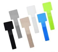 Strong Backing Self Cable Holders Designed to Organize and Secure Cables and Wires in Home, Office, or Workshop Settings (Black 20pcs)