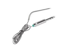 Strong BBQ Temperature Investigate Five Rustless Transducer 43 Inch Plaited Cord Barbecue Thermograph With Waterproof Tip Plan GMG Consistent Meat Thermograph