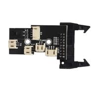 Strong Black Extruder Hot End Connection Plate Adapter Board for 3D Printers Easy Assembly Simple Extruder Link