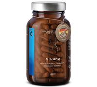 Strong - Black Maca & L-Arginine Complex with Cordyceps, Fermented Black Garlic & Tribulus