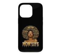 Strong Black Woman Affirmations Mom Life Melanin Queen Power Case for iPhone 13 Pro