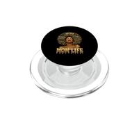 Strong Black Woman Affirmations Mom Life Melanin Queen Power PopSockets PopGrip for MagSafe