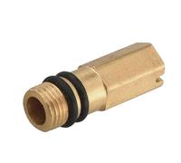 Strong Brass Faucet Connector Plugs 10mm Thread Designs Blanking Caps Upgrades for Sink Sprayer Hose Installations Brass Faucet Inlet End Caps Plugs