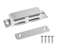 Strong Cabinet Catches Stainless Steel Door Latches Set Cupboard Magnets Stop Set for Secure Closure Cupboard Magnet