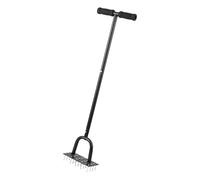 Strong Carbon Steel Yard Piercer with Identity Resetting Springs for Effortless Soil Conditioning and Growth Revitalization Manual Grass Aerator