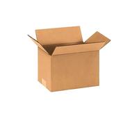 Strong Cardboard Storage Boxes for Posting Small & Large Parcels ━ Moving Bulk Gifts, Single Wall Eco Friendly Shipping Cartons, Corrugated Boxes (12x9x6 ━ 305x229x152mm, Pack of 5)