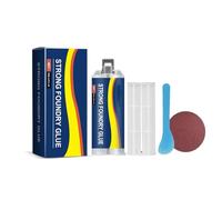 Strong Casting Adhesive AB - Industrial-grade metal bonding for stainless steel, copper, and aluminum | Heat-resistant, waterproof, and sandable | 85ml heavy-duty repair kit