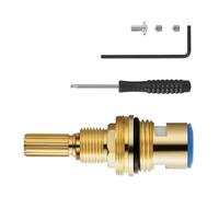 Strong Ceramic Valves Cartridge Faucet Diverter Leak Proof Designs Bathroom Kitchen Sink Accessories for Water Control Ceramic Water Diverter Valves for Modern Homes
